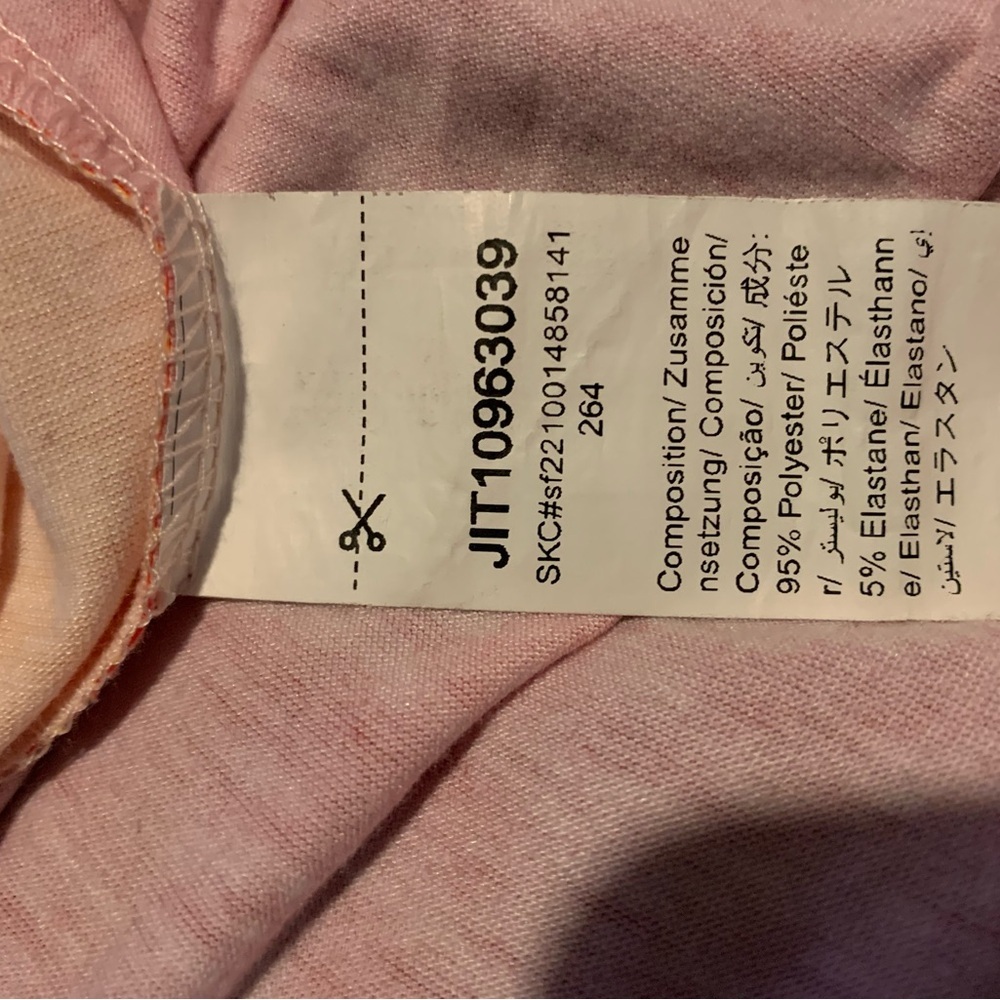 SHEIN 4X 80s style Oversized Red and Orange Graphic Tunic - Picture 6 of 8